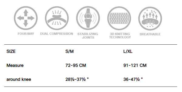 Back Support /3D Knitting /Stays /Dual Compression